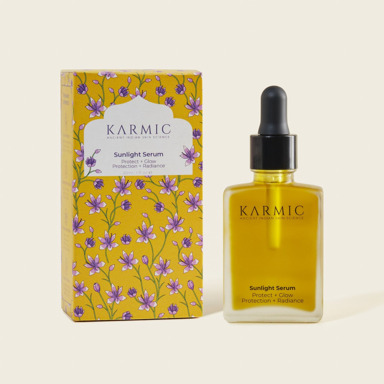 brightening saffron serum,