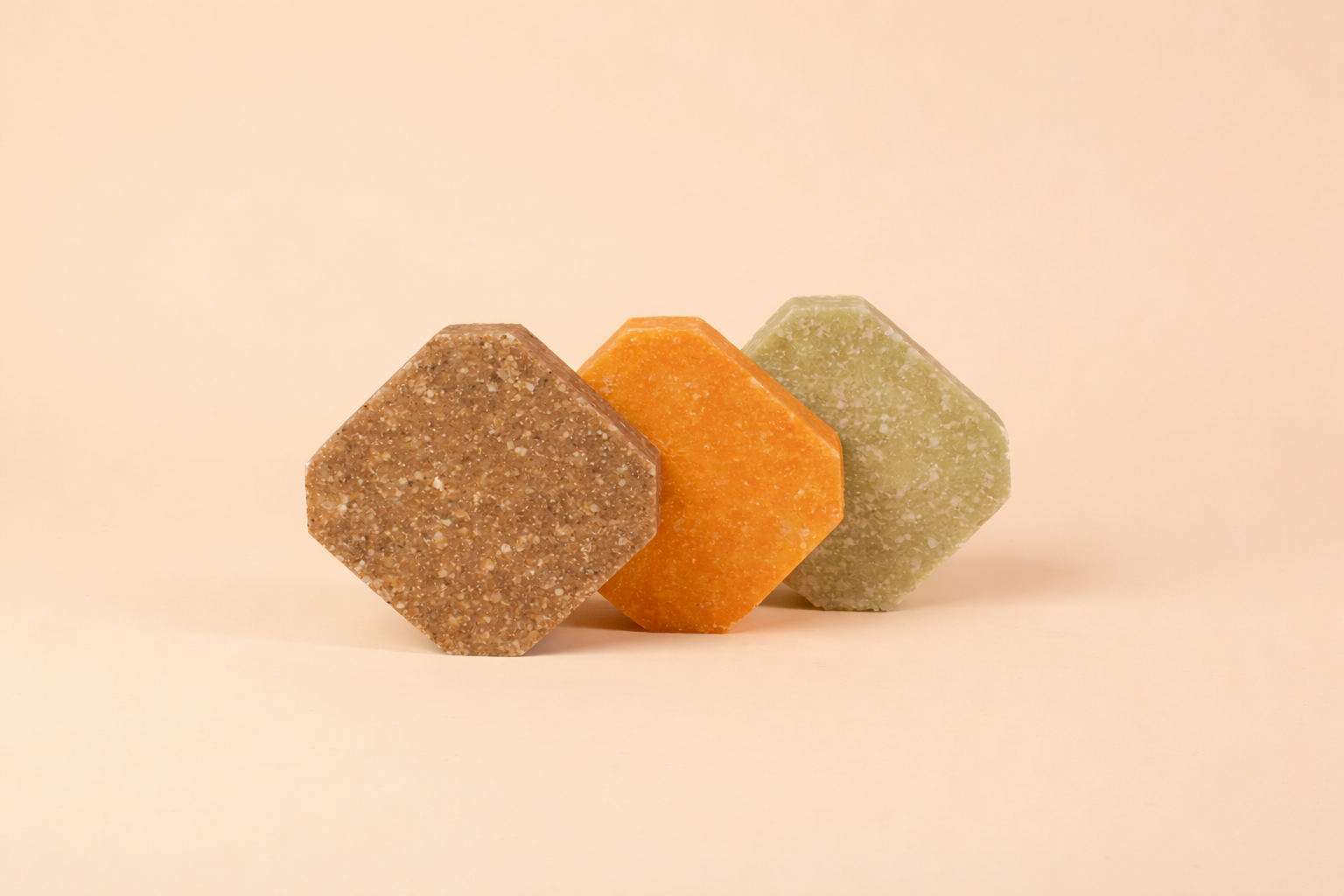 Karmic skin - blog - Natural hair conditioner bar with botanical elements for sustainable haircare routine