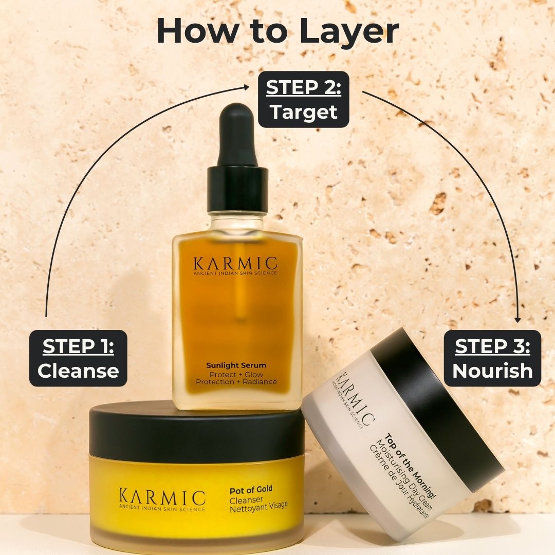 skin brightening serum steps