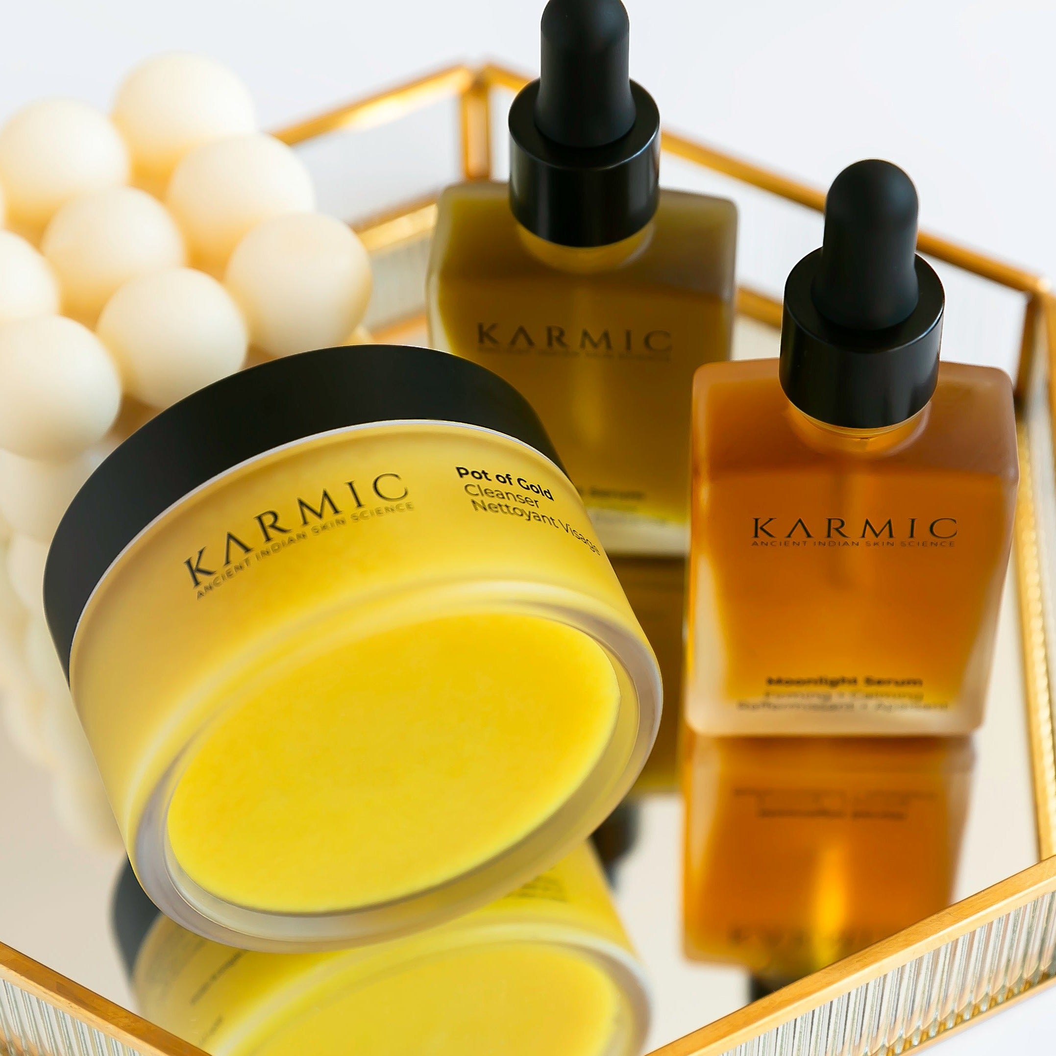 karmic vegan skin products