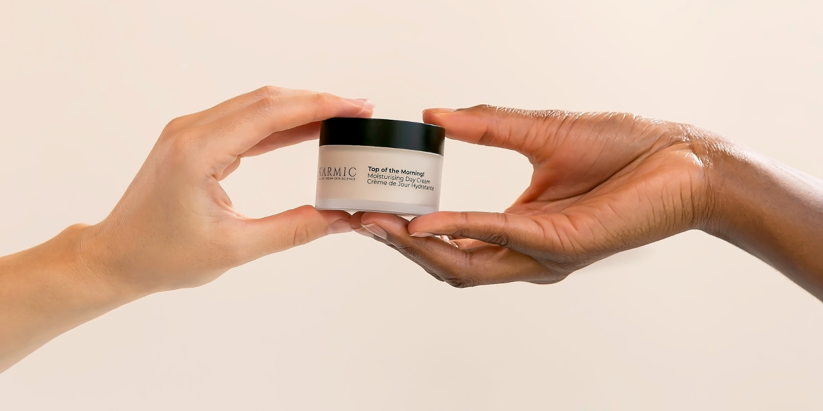 karmic skin day moisturiser with spf for all day hydration